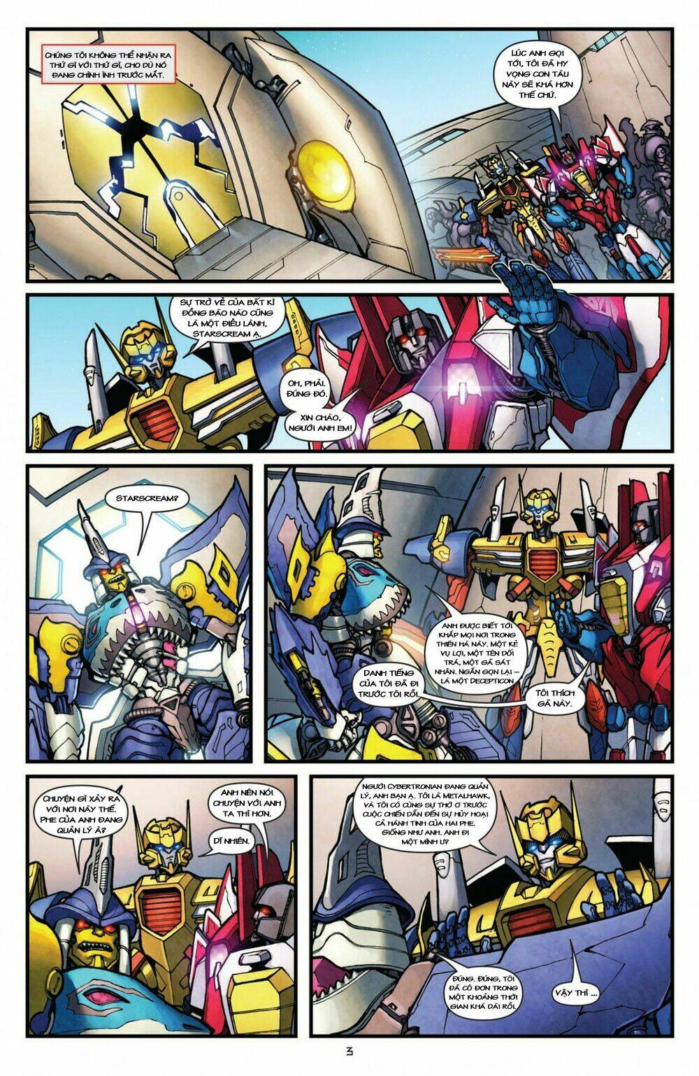 The Transformers: Robots In Disguise Chapter 5 - Trang 2