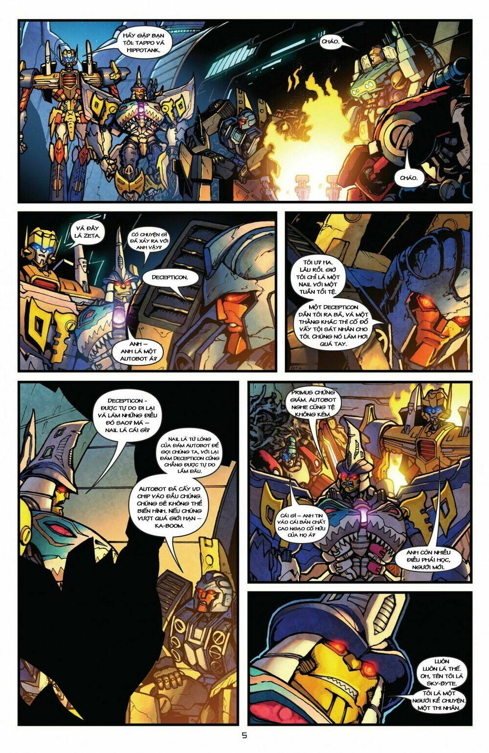 The Transformers: Robots In Disguise Chapter 5 - Trang 2