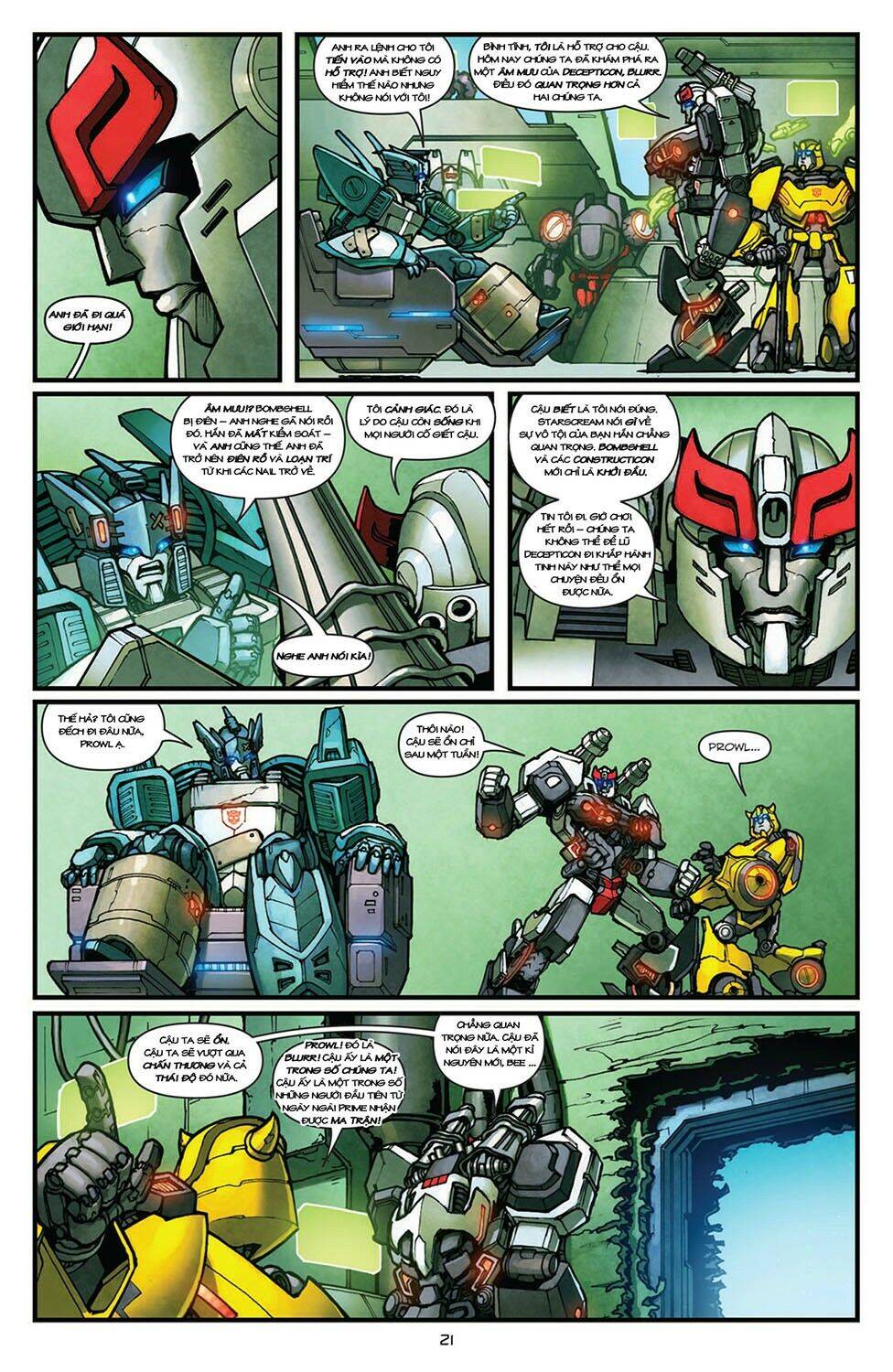 The Transformers: Robots In Disguise Chapter 4 - Trang 2