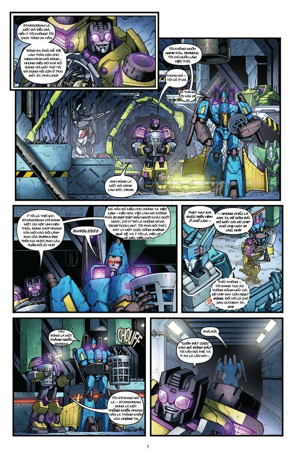 The Transformers: Robots In Disguise Chapter 4 - Trang 2