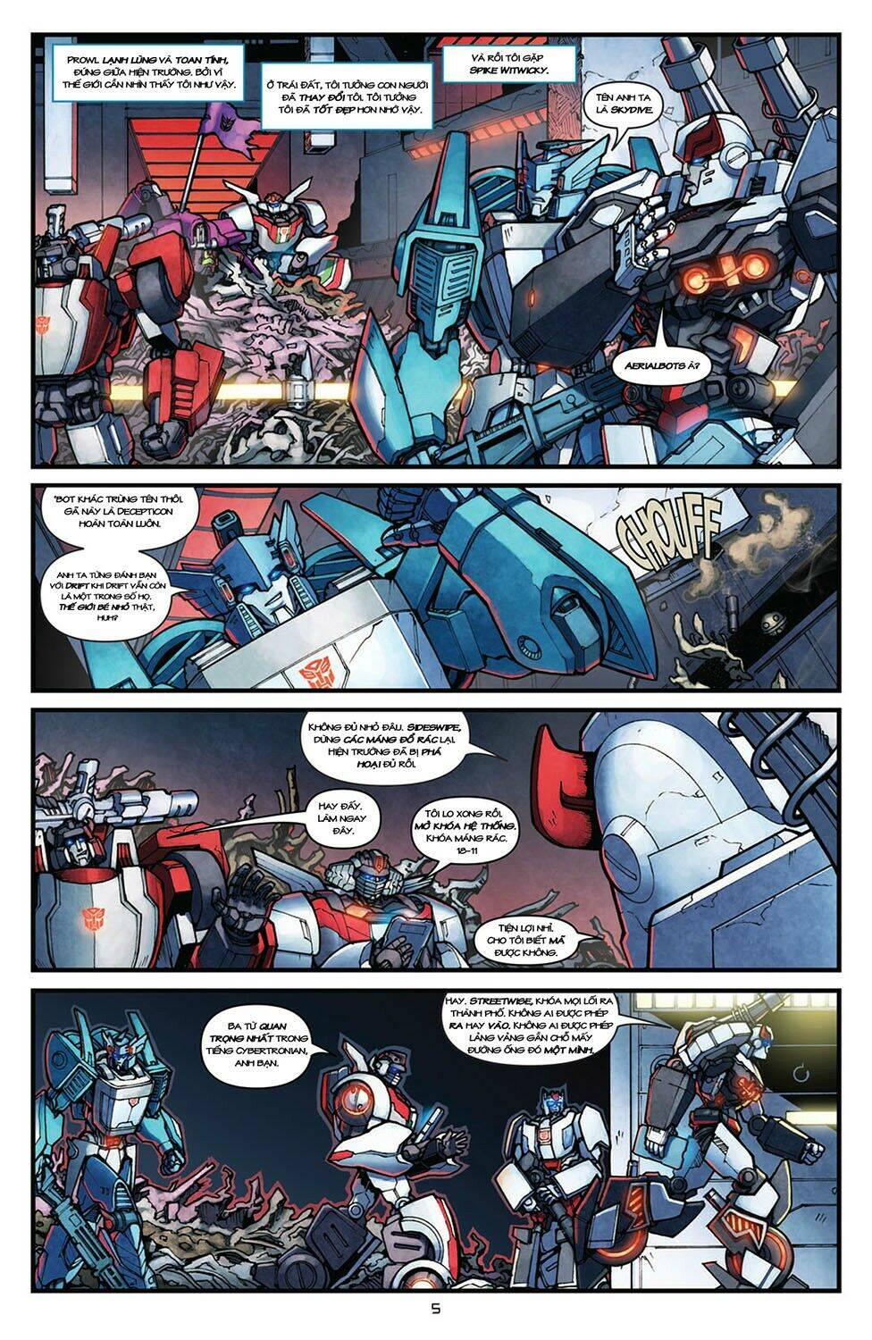 The Transformers: Robots In Disguise Chapter 4 - Trang 2