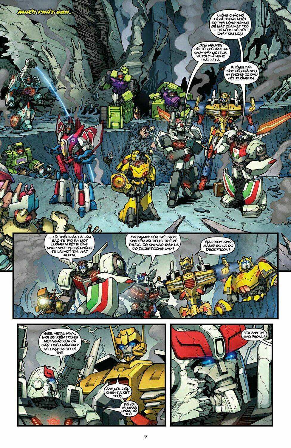 The Transformers: Robots In Disguise Chapter 3 - Trang 2