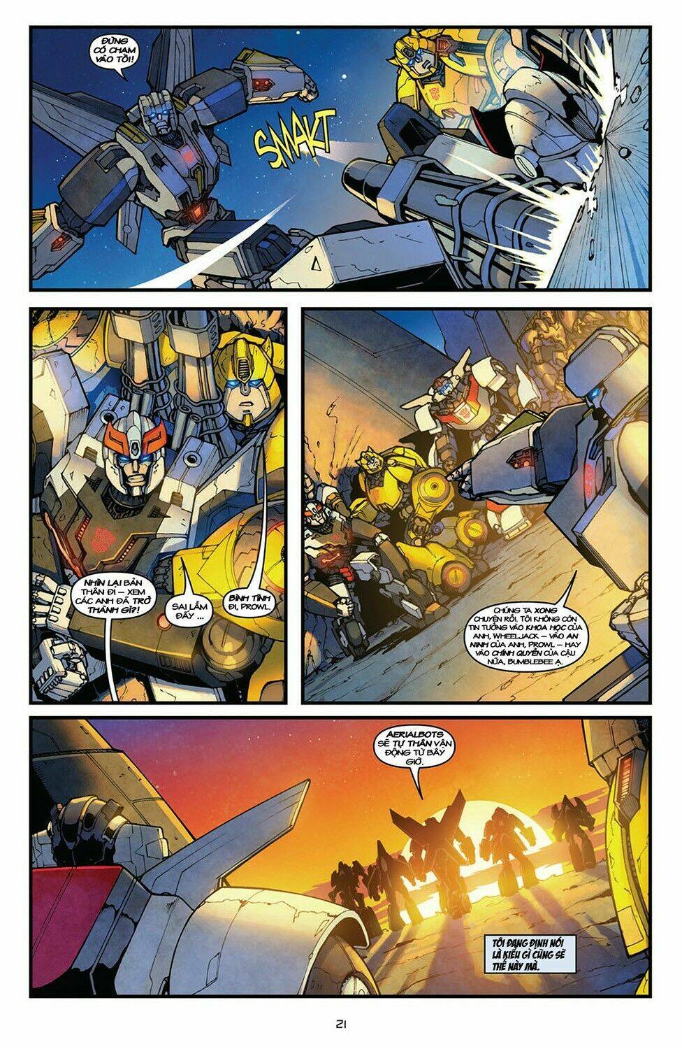 The Transformers: Robots In Disguise Chapter 3 - Trang 2