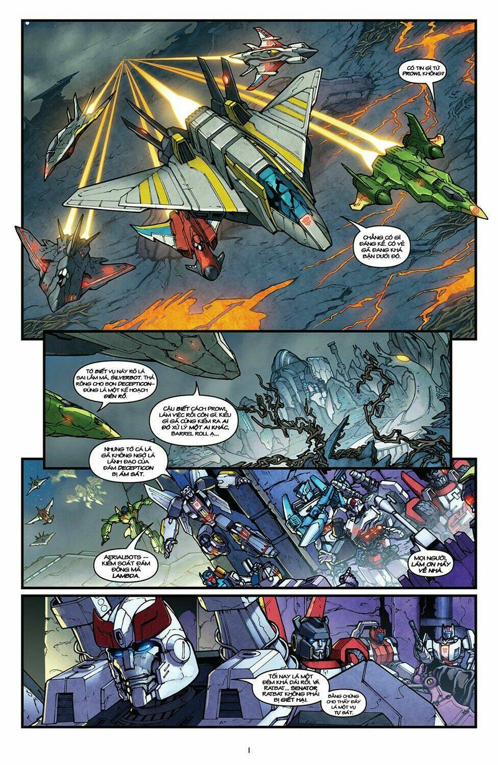 The Transformers: Robots In Disguise Chapter 3 - Trang 2