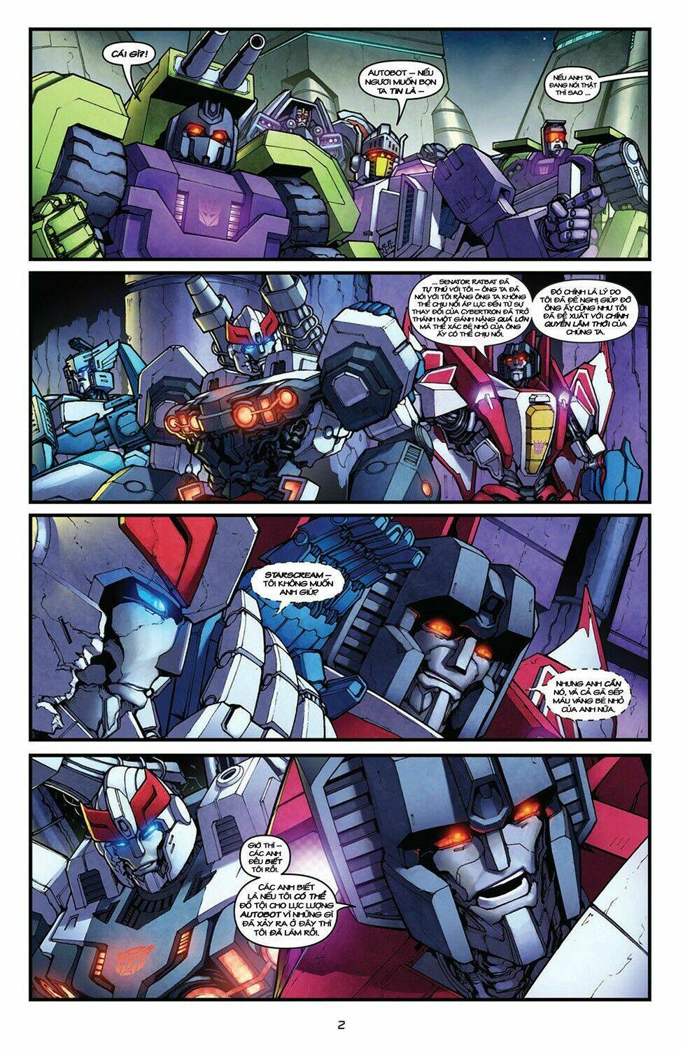 The Transformers: Robots In Disguise Chapter 3 - Trang 2