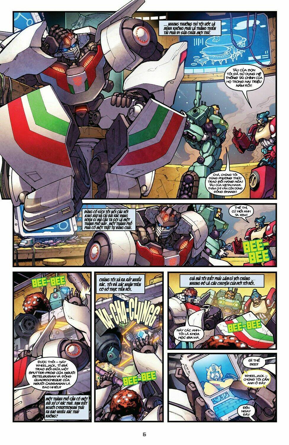 The Transformers: Robots In Disguise Chapter 3 - Trang 2