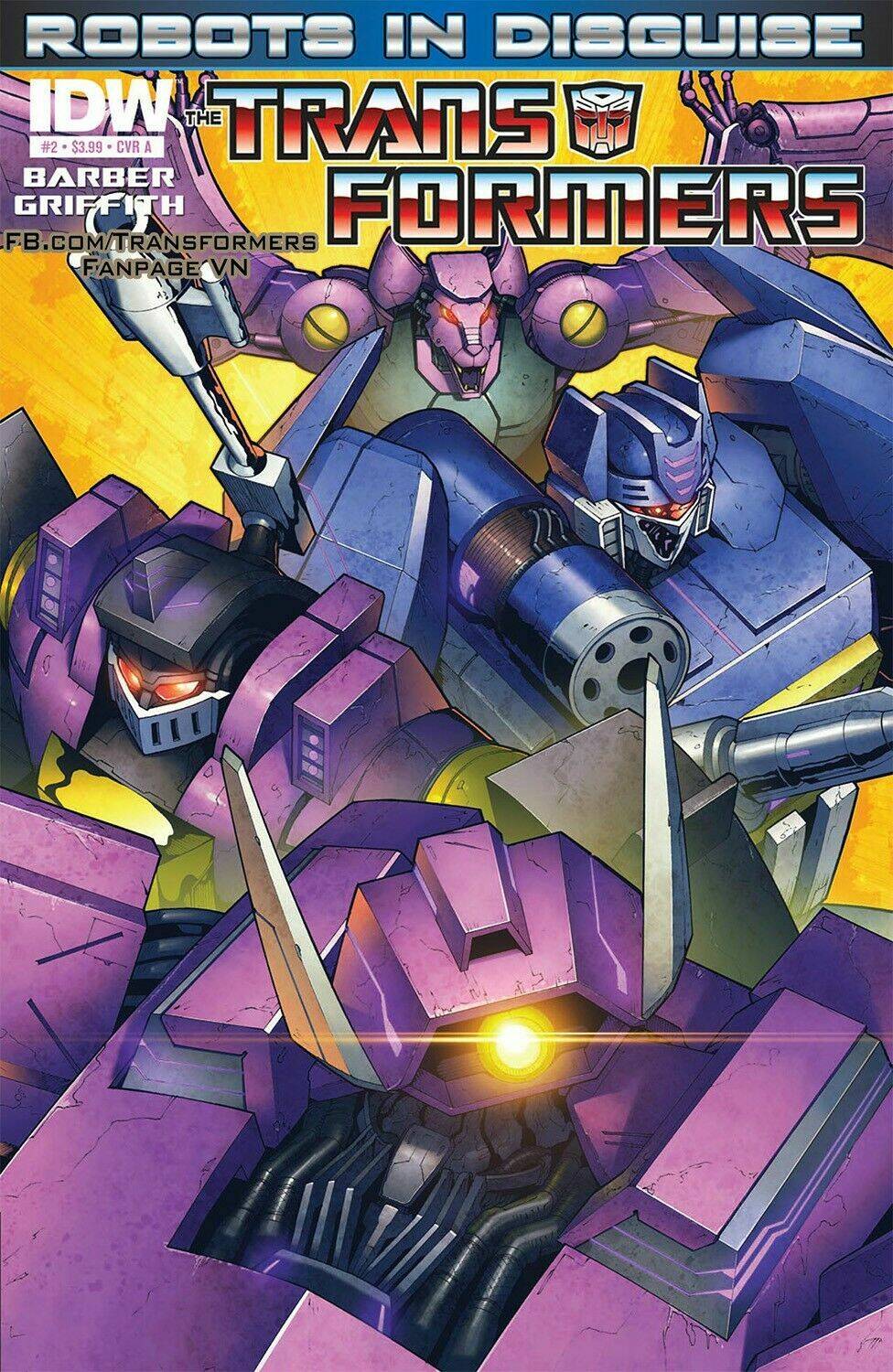 The Transformers: Robots In Disguise Chapter 2 - Trang 2