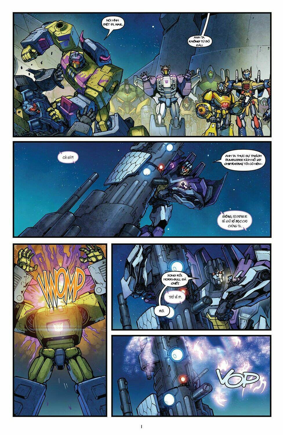 The Transformers: Robots In Disguise Chapter 2 - Trang 2