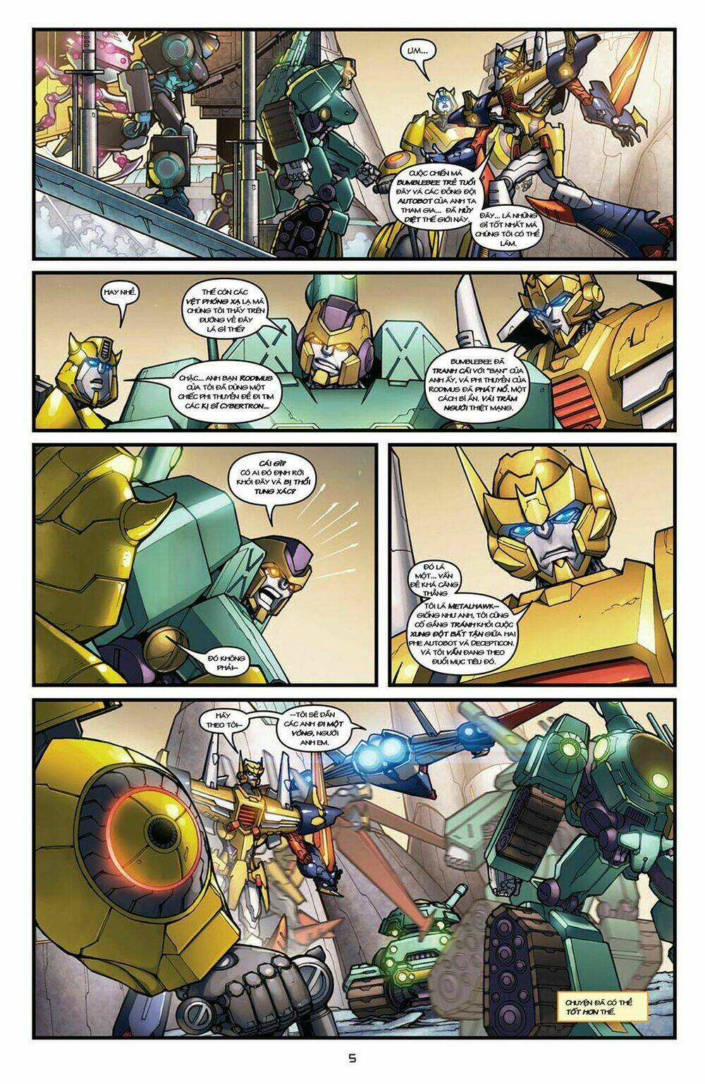 The Transformers: Robots In Disguise Chapter 1 - Trang 2