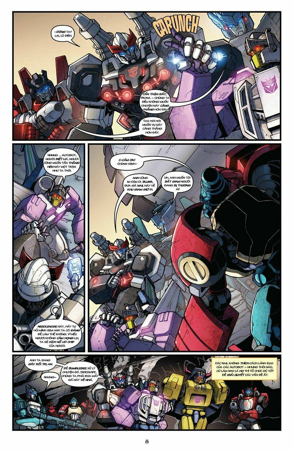 The Transformers: Robots In Disguise Chapter 1 - Trang 2