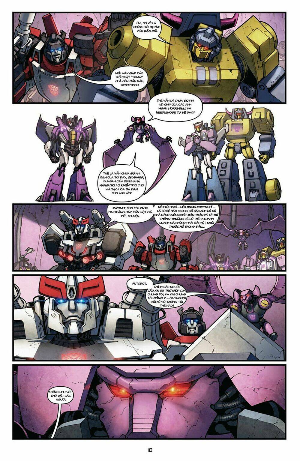 The Transformers: Robots In Disguise Chapter 1 - Trang 2