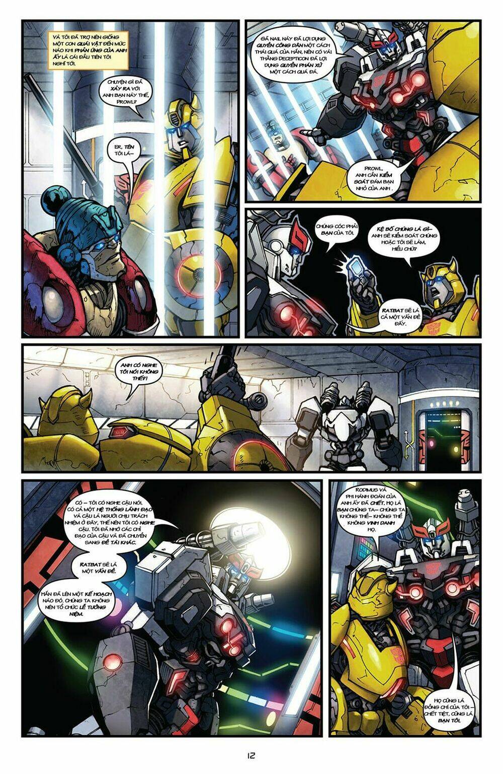 The Transformers: Robots In Disguise Chapter 1 - Trang 2