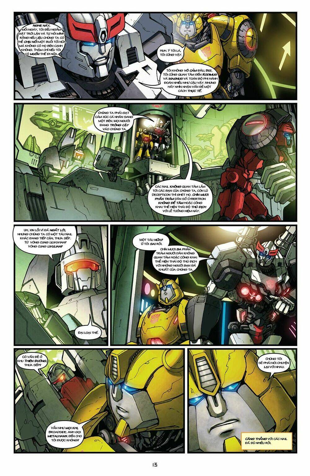 The Transformers: Robots In Disguise Chapter 1 - Trang 2