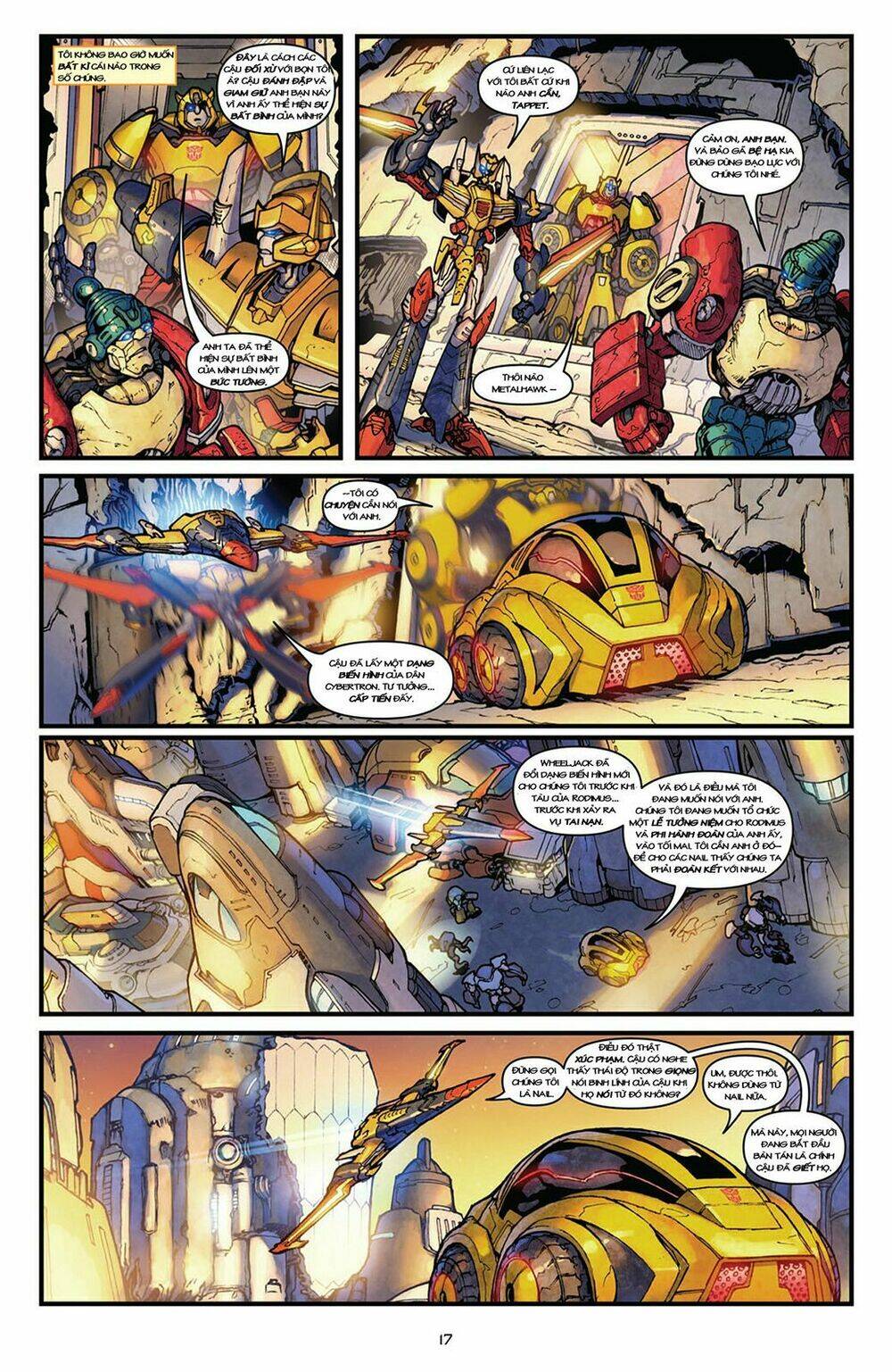 The Transformers: Robots In Disguise Chapter 1 - Trang 2