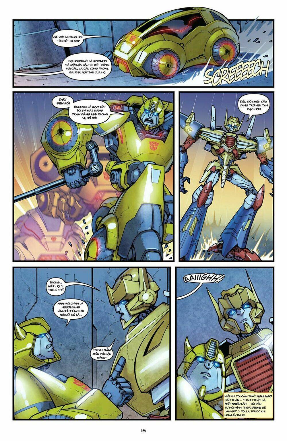 The Transformers: Robots In Disguise Chapter 1 - Trang 2