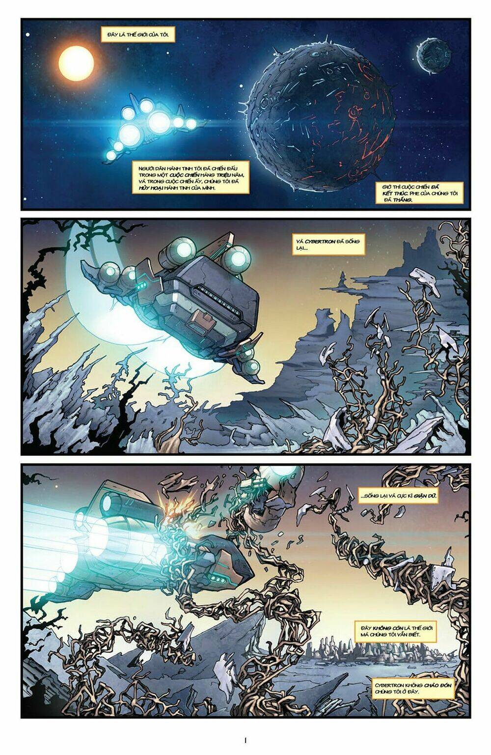 The Transformers: Robots In Disguise Chapter 1 - Trang 2