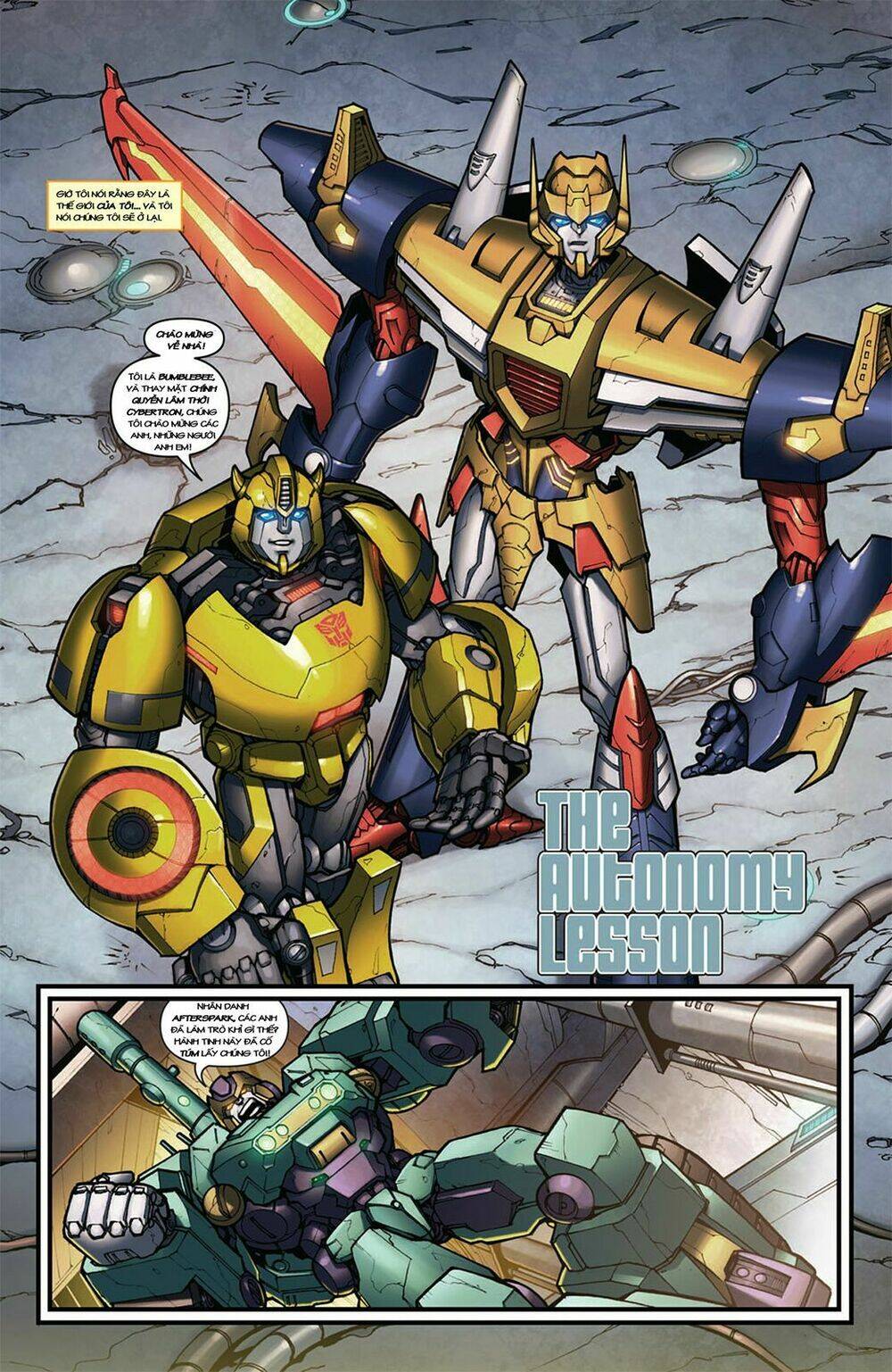 The Transformers: Robots In Disguise Chapter 1 - Trang 2