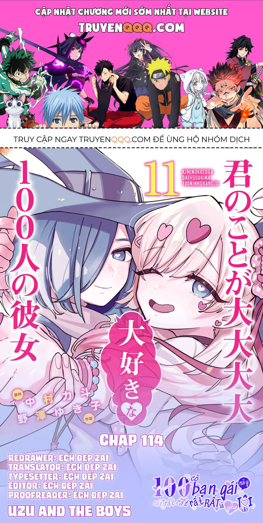 100 Cô Bạn Gái Này Rất, Rất, Rất, Rất, Rất Là Yêu Tôi Đó Chapter 114 - Trang 2
