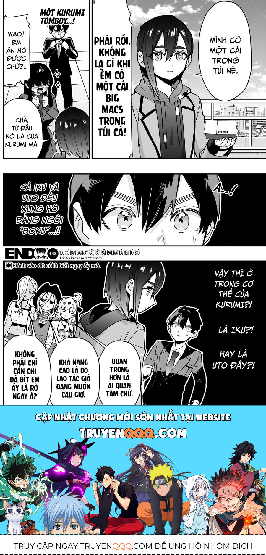 100 Cô Bạn Gái Này Rất, Rất, Rất, Rất, Rất Là Yêu Tôi Đó Chapter 148 - Trang 2