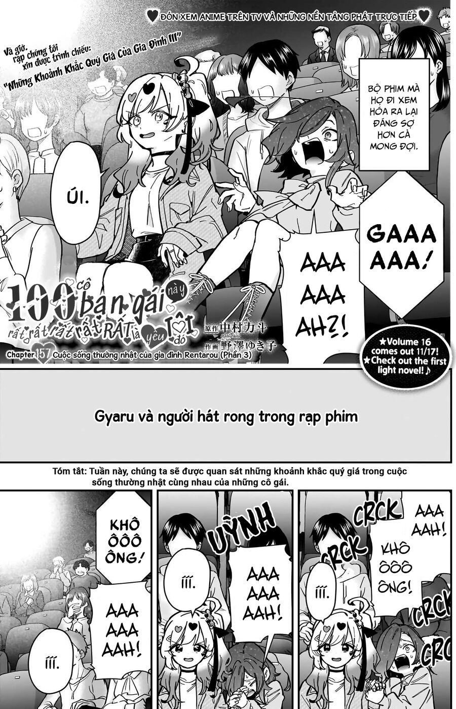 100 Cô Bạn Gái Này Rất, Rất, Rất, Rất, Rất Là Yêu Tôi Đó Chapter 157 - Trang 2