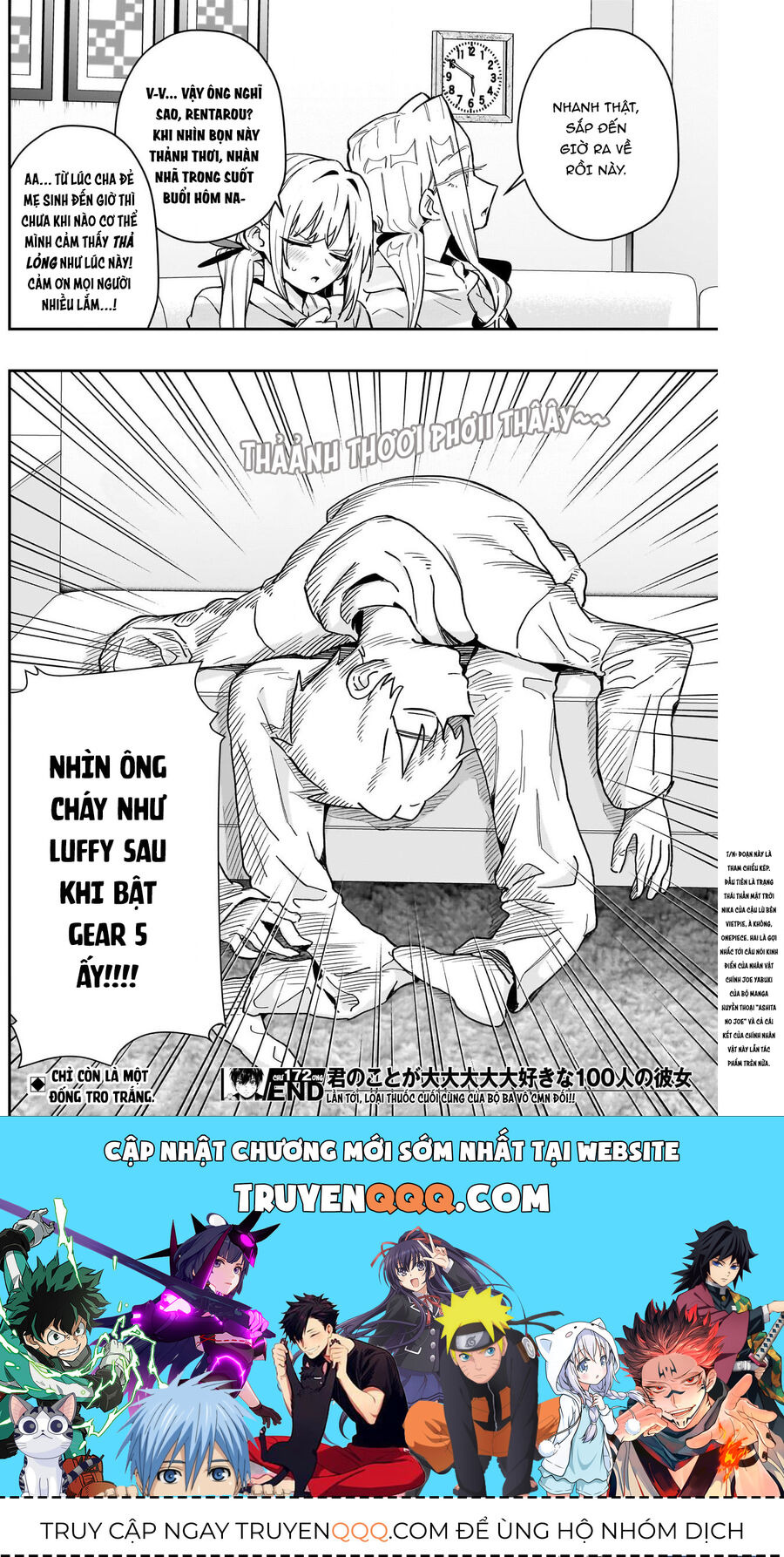 100 Cô Bạn Gái Này Rất, Rất, Rất, Rất, Rất Là Yêu Tôi Đó Chapter 172 - Trang 2