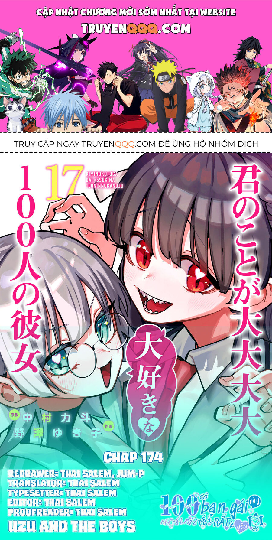 100 Cô Bạn Gái Này Rất, Rất, Rất, Rất, Rất Là Yêu Tôi Đó Chapter 174 - Trang 2