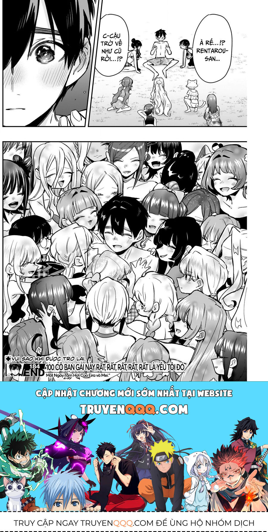 100 Cô Bạn Gái Này Rất, Rất, Rất, Rất, Rất Là Yêu Tôi Đó Chapter 184 - Trang 2