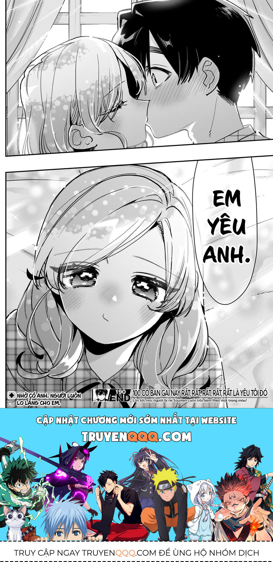 100 Cô Bạn Gái Này Rất, Rất, Rất, Rất, Rất Là Yêu Tôi Đó Chapter 190 - Trang 2