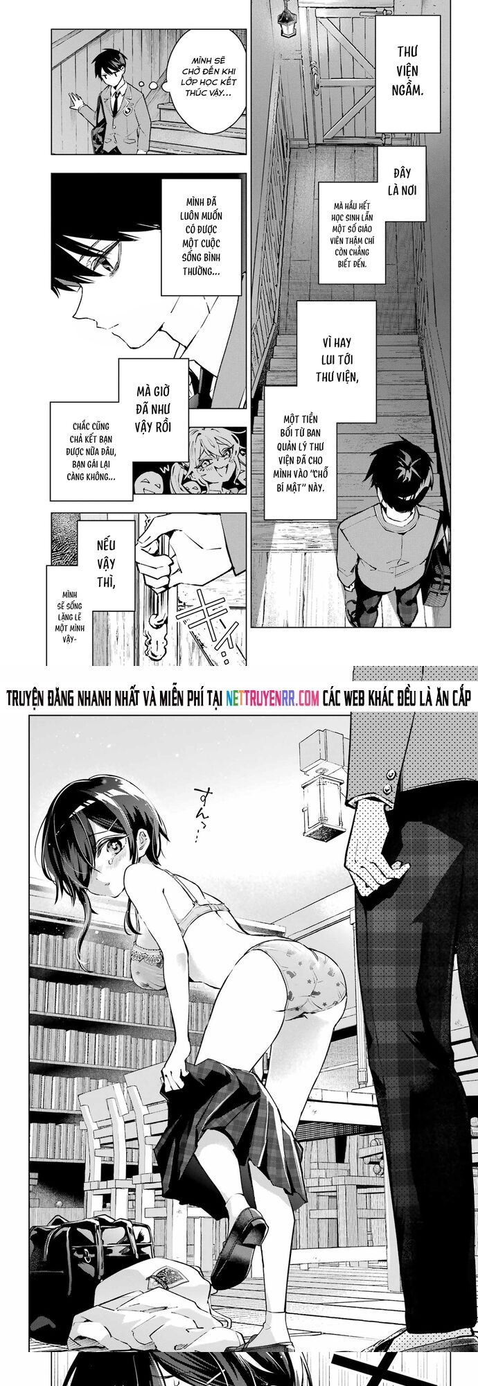 Anta To Osananajimitte Dake Demo Iyananoni! ~Zekkou Kara Hajimaru S-Kyuu Bishoujo To No Gakuen Nariagari Seikatsu~ Chapter 1 - Trang 2