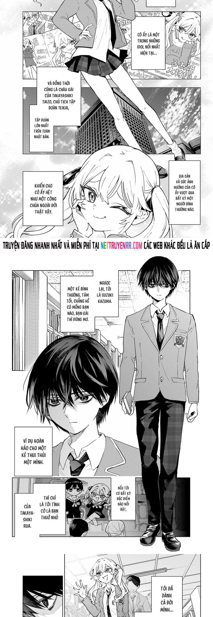 Anta To Osananajimitte Dake Demo Iyananoni! ~Zekkou Kara Hajimaru S-Kyuu Bishoujo To No Gakuen Nariagari Seikatsu~ Chapter 1 - Trang 2