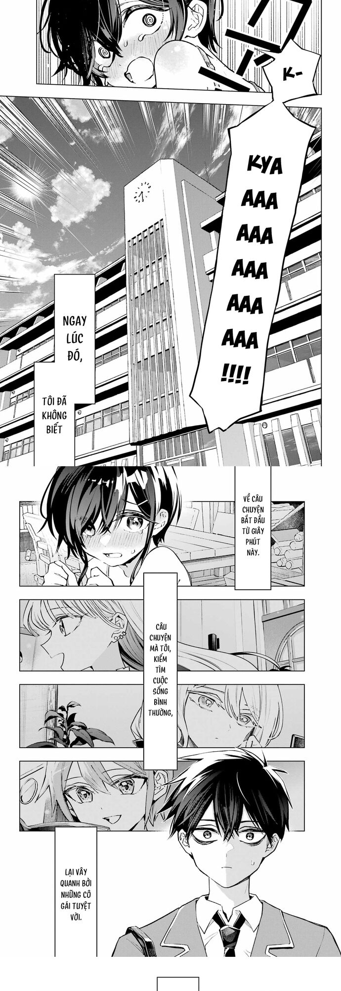 Anta To Osananajimitte Dake Demo Iyananoni! ~Zekkou Kara Hajimaru S-Kyuu Bishoujo To No Gakuen Nariagari Seikatsu~ Chapter 1 - Trang 2