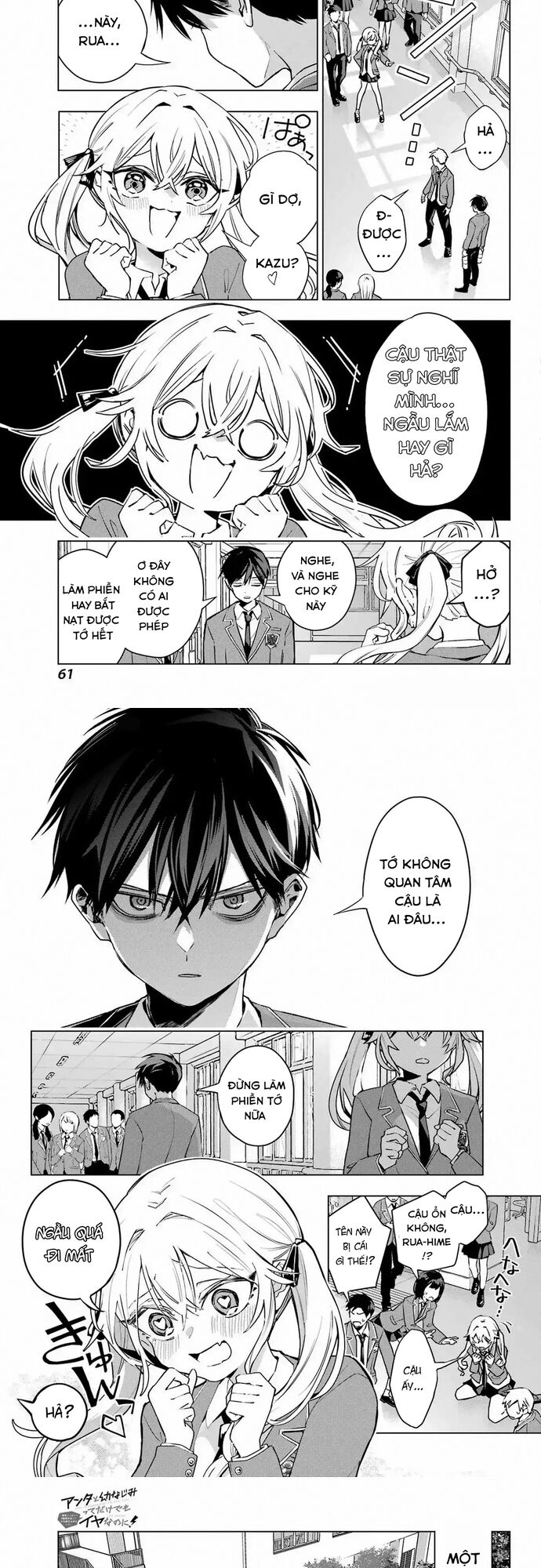 Anta To Osananajimitte Dake Demo Iyananoni! ~Zekkou Kara Hajimaru S-Kyuu Bishoujo To No Gakuen Nariagari Seikatsu~ Chapter 2 - Trang 2