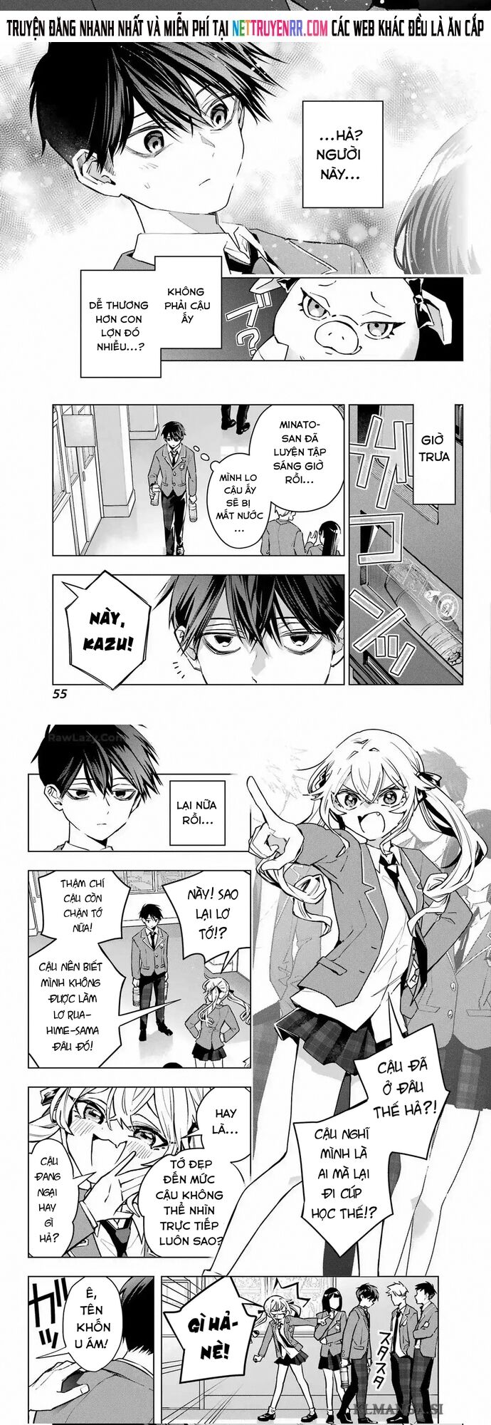 Anta To Osananajimitte Dake Demo Iyananoni! ~Zekkou Kara Hajimaru S-Kyuu Bishoujo To No Gakuen Nariagari Seikatsu~ Chapter 2 - Trang 2