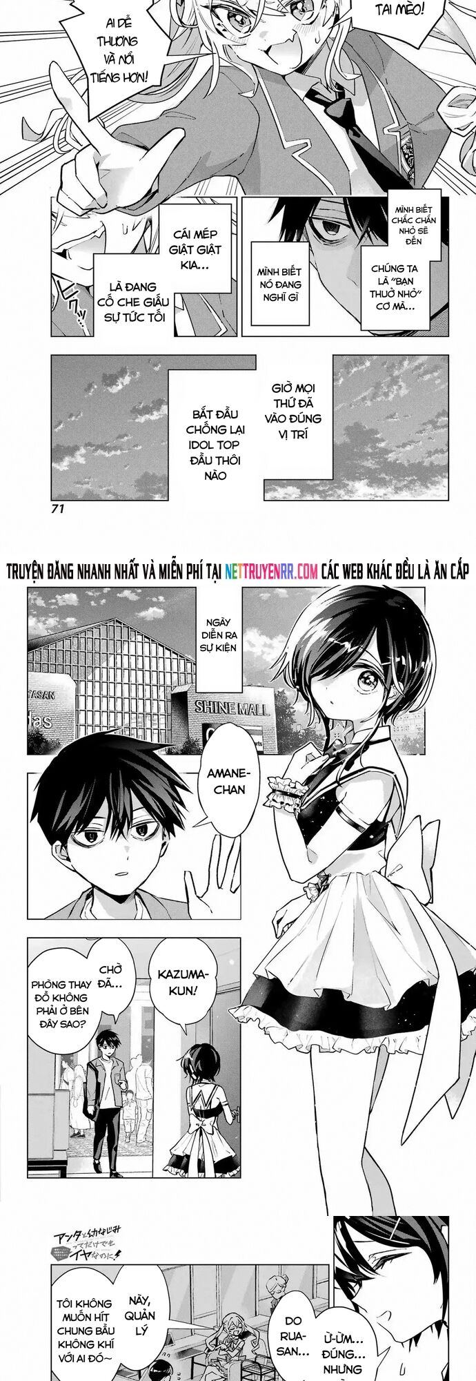 Anta To Osananajimitte Dake Demo Iyananoni! ~Zekkou Kara Hajimaru S-Kyuu Bishoujo To No Gakuen Nariagari Seikatsu~ Chapter 3 - Trang 2