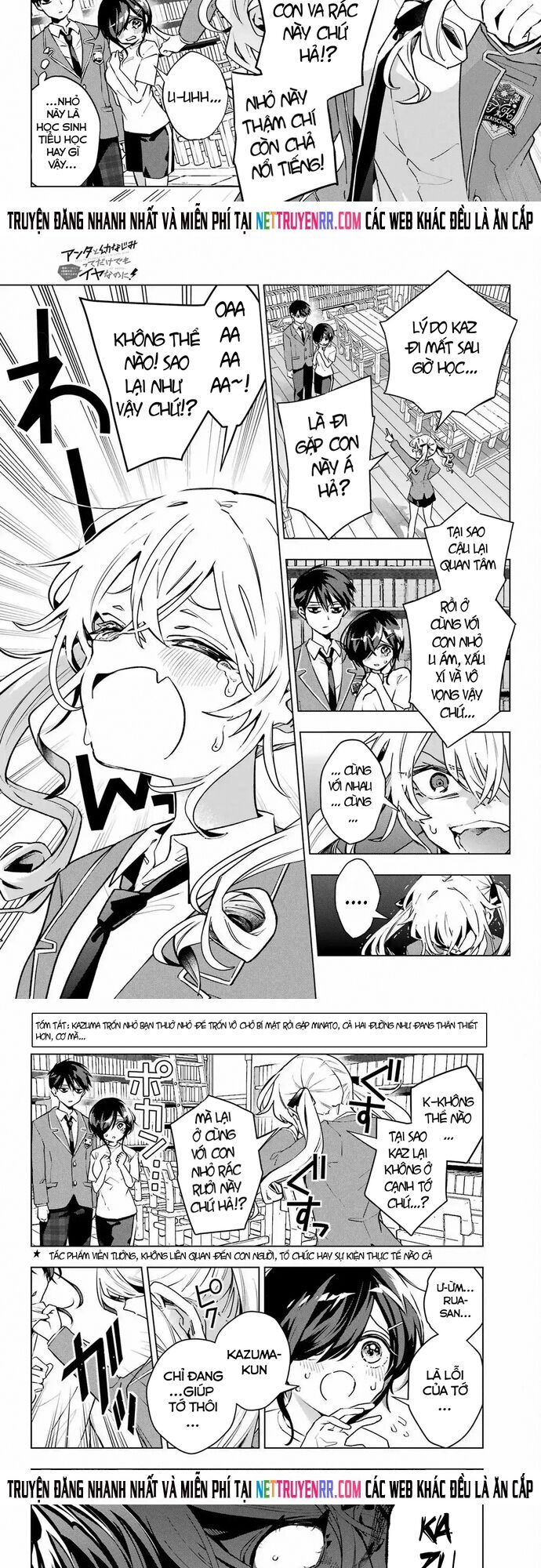 Anta To Osananajimitte Dake Demo Iyananoni! ~Zekkou Kara Hajimaru S-Kyuu Bishoujo To No Gakuen Nariagari Seikatsu~ Chapter 3 - Trang 2