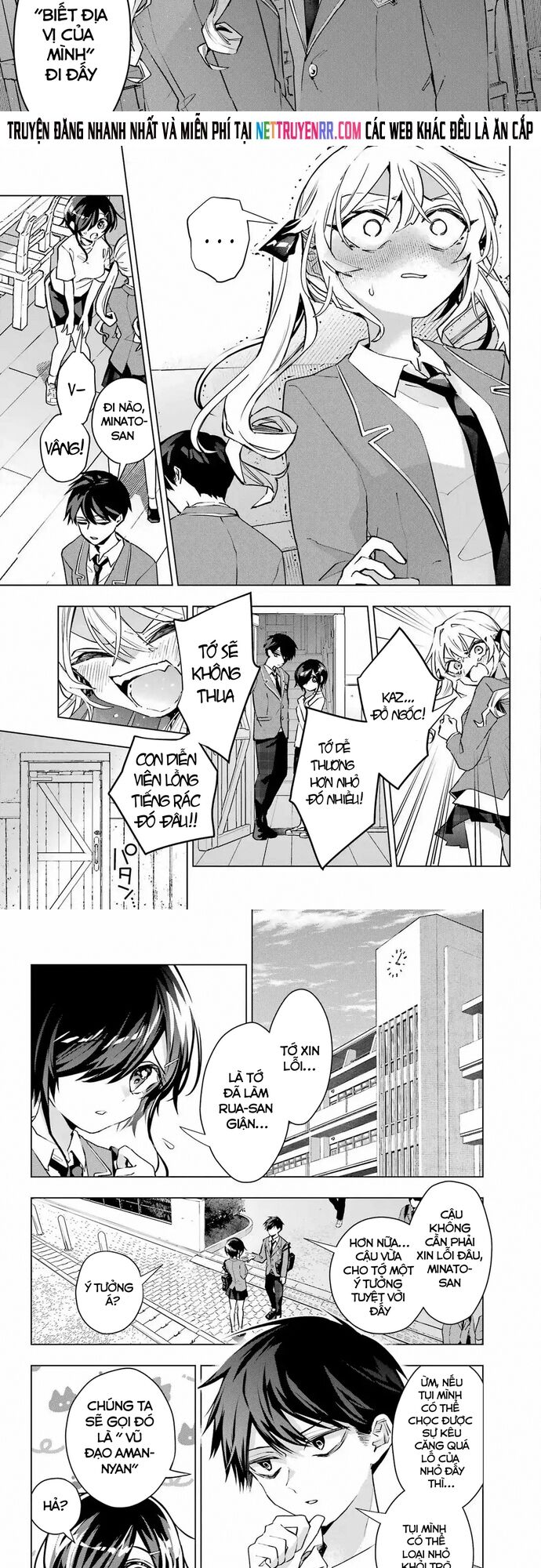 Anta To Osananajimitte Dake Demo Iyananoni! ~Zekkou Kara Hajimaru S-Kyuu Bishoujo To No Gakuen Nariagari Seikatsu~ Chapter 3 - Trang 2