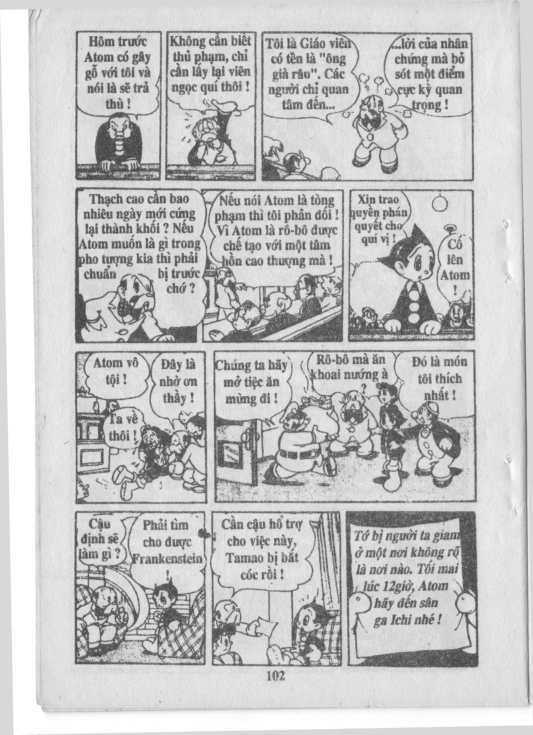 Atom – Cậu Bé Tay Sắt Chapter 4 - Trang 2