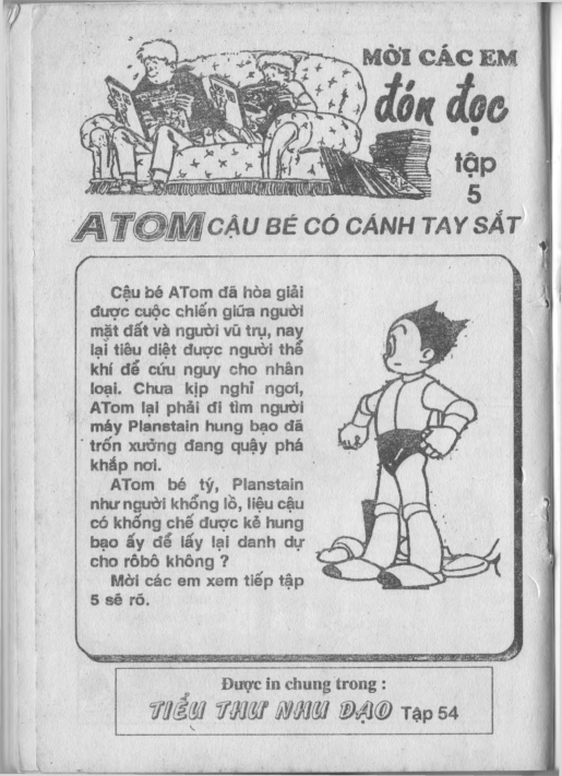 Atom – Cậu Bé Tay Sắt Chapter 4 - Trang 2