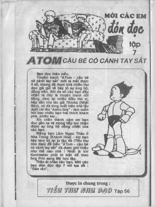 Atom – Cậu Bé Tay Sắt Chapter 6 - Trang 2