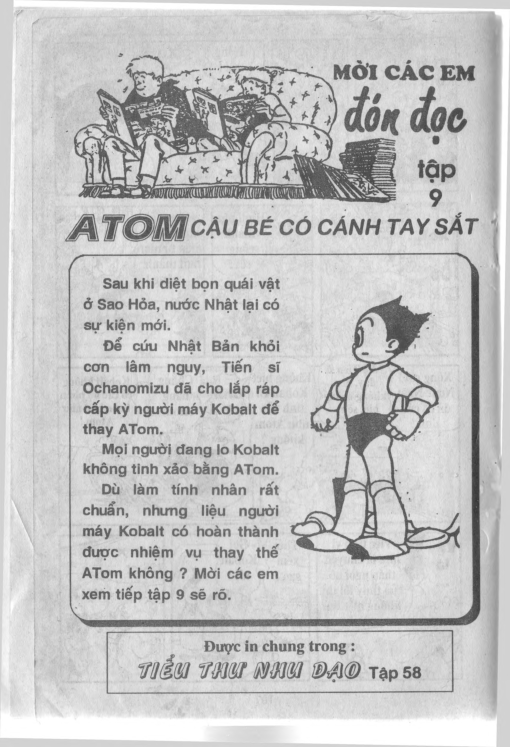 Atom – Cậu Bé Tay Sắt Chapter 8 - Trang 2