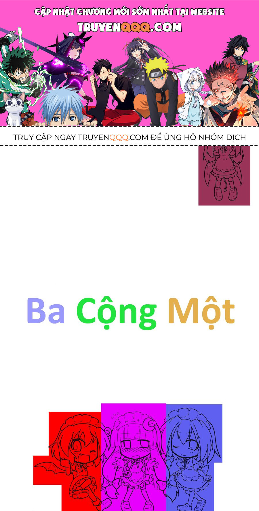Ba Cộng Một Chapter 6 - Trang 2