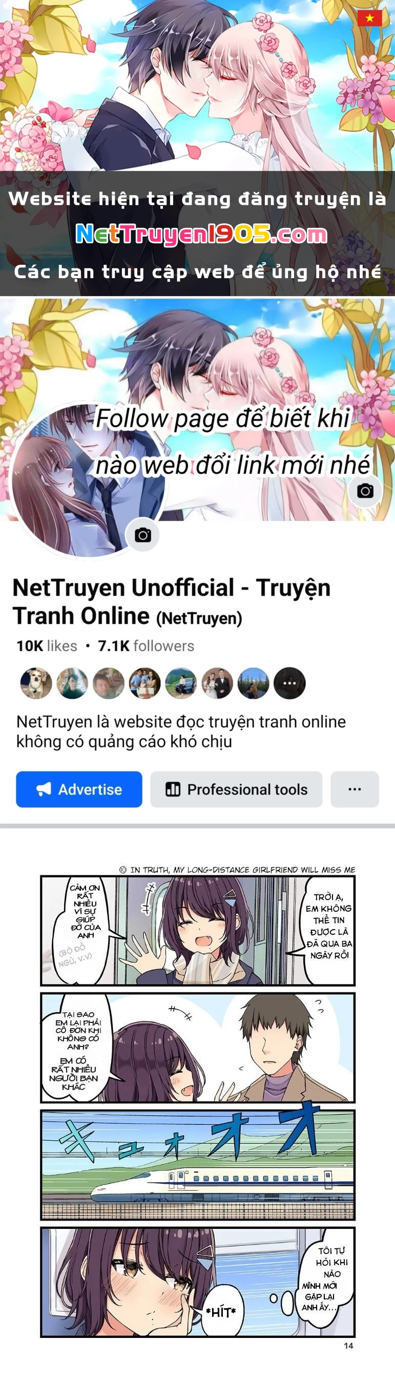 Bạn Gái Từ Xa Đến Thăm Tôi Chapter 10 - Trang 2