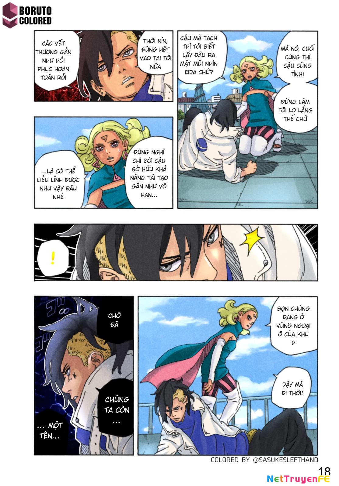 Boruto: Hai Cơn Lốc Xanh Chapter 9 - Trang 2