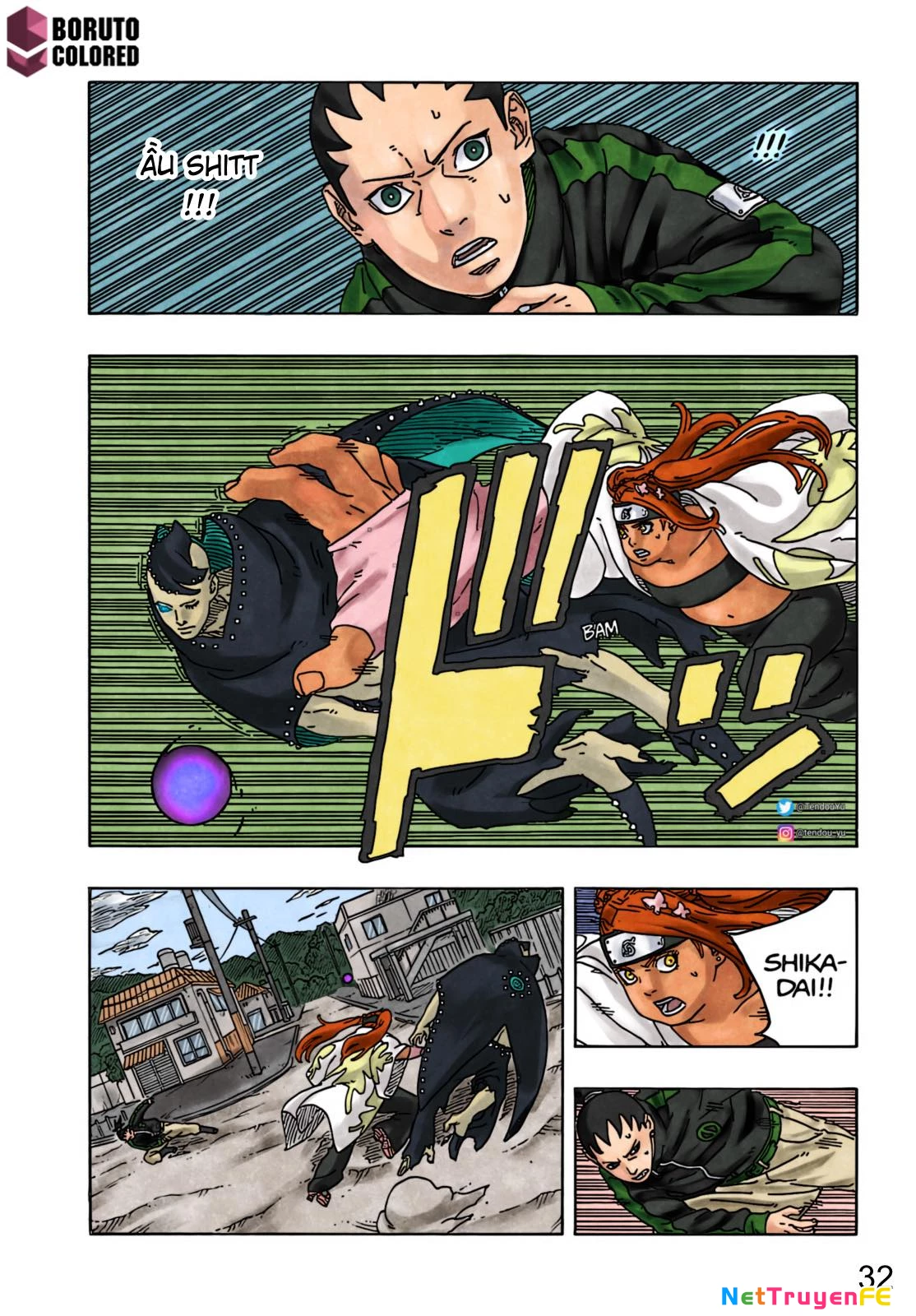Boruto: Hai Cơn Lốc Xanh Chapter 9 - Trang 2