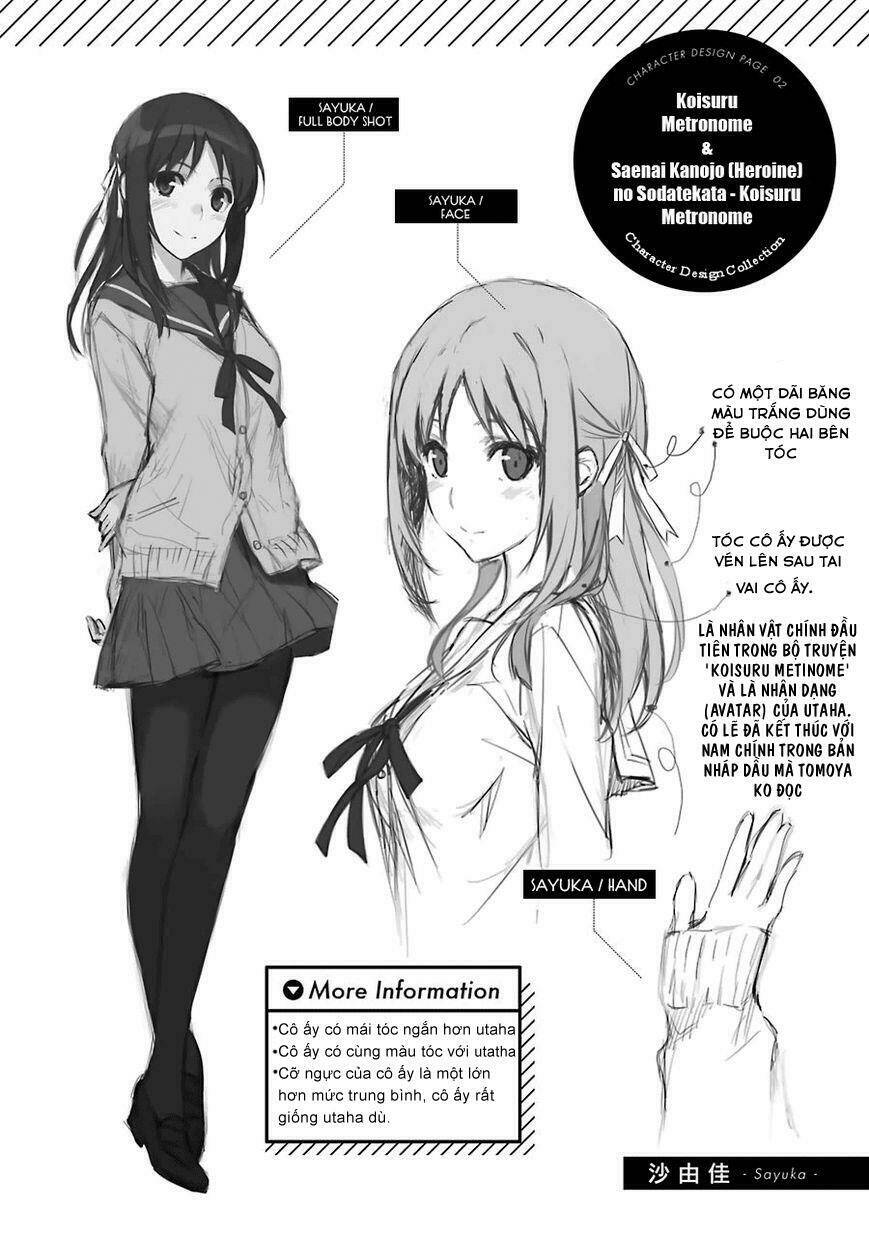 Saenai Kanojo No Sodatekata – Koisuru Metronome Chapter 11.5 - Trang 2