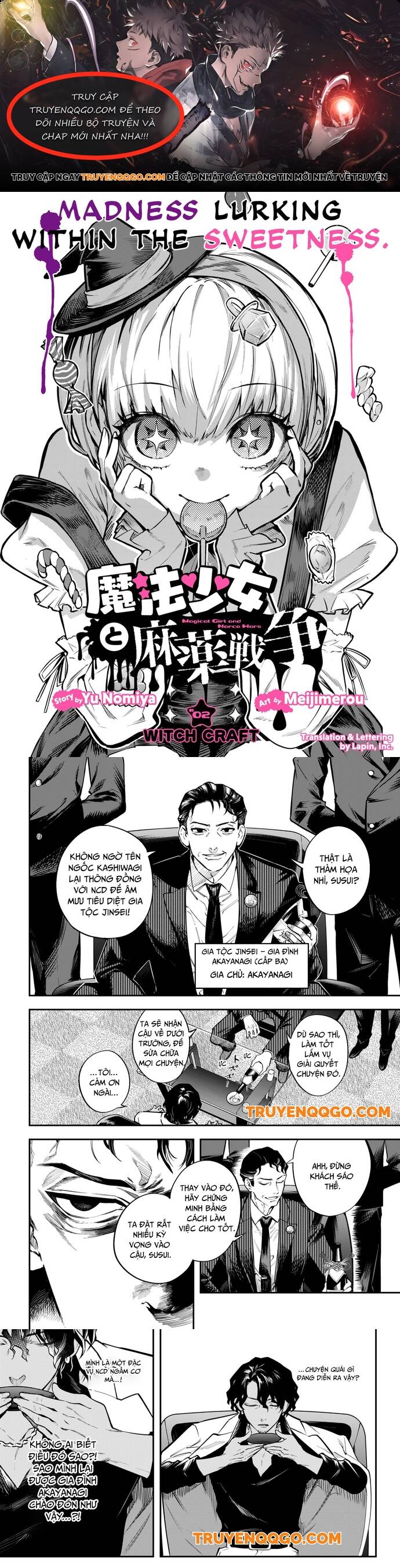 Thiếu Nữ Ma Pháp Và Cuộc Chiến Chất Cấm Chapter 2 - Trang 2