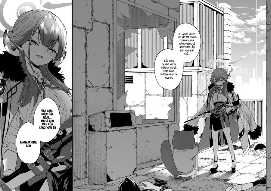 Blue Archive: Nhật Kí Nghiệp Vụ Của Handyman 68 Chapter 1 - Trang 2