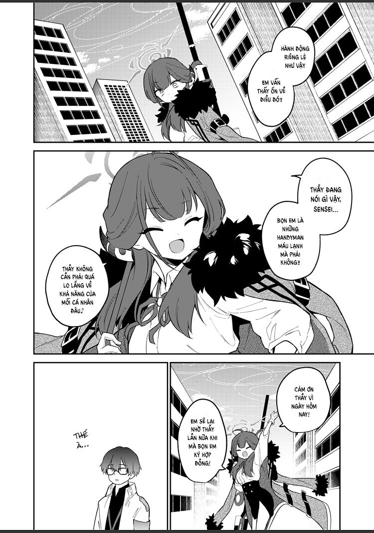 Blue Archive: Nhật Kí Nghiệp Vụ Của Handyman 68 Chapter 5 - Trang 2