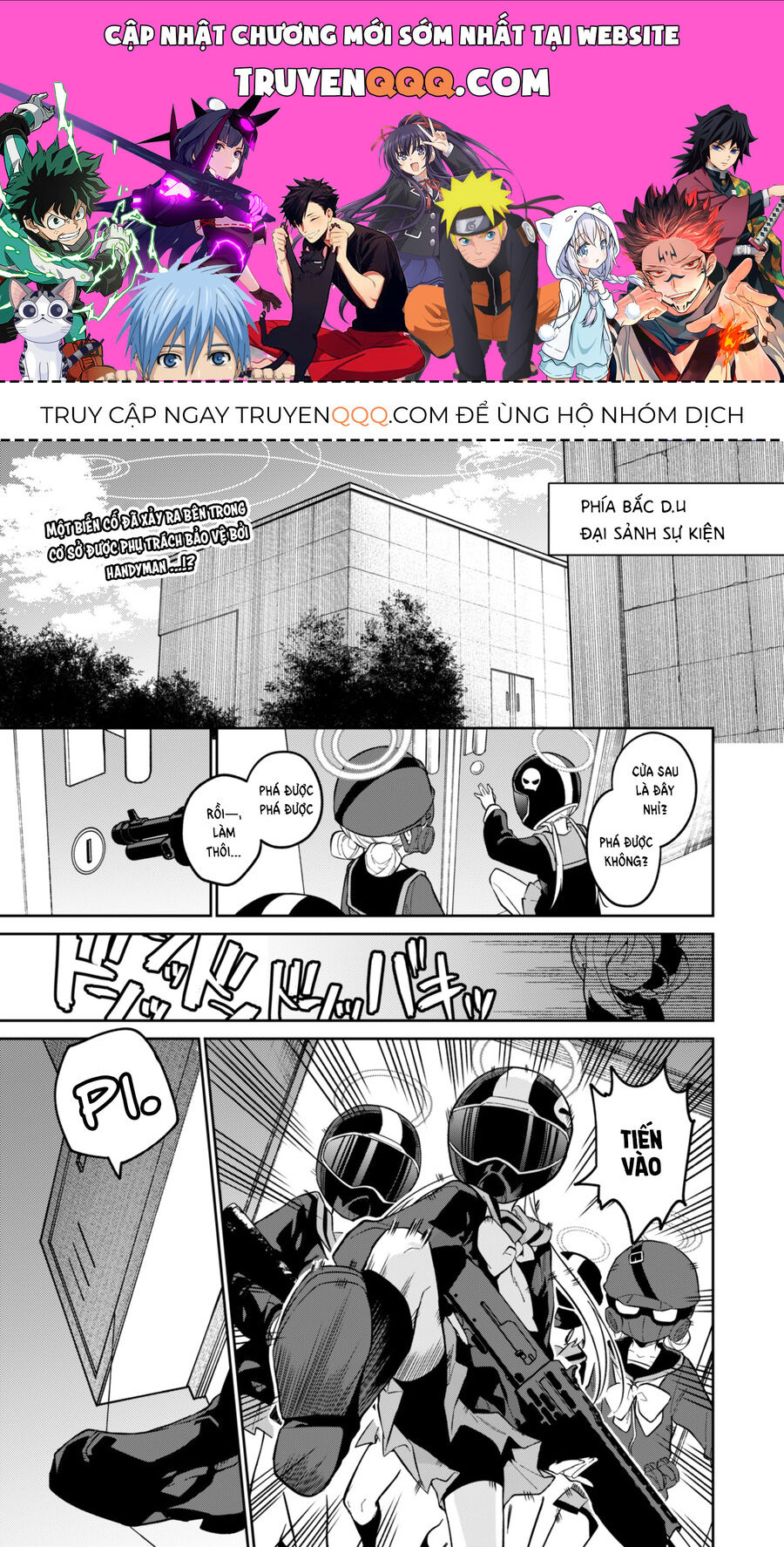 Blue Archive: Nhật Kí Nghiệp Vụ Của Handyman 68 Chapter 7 - Trang 2