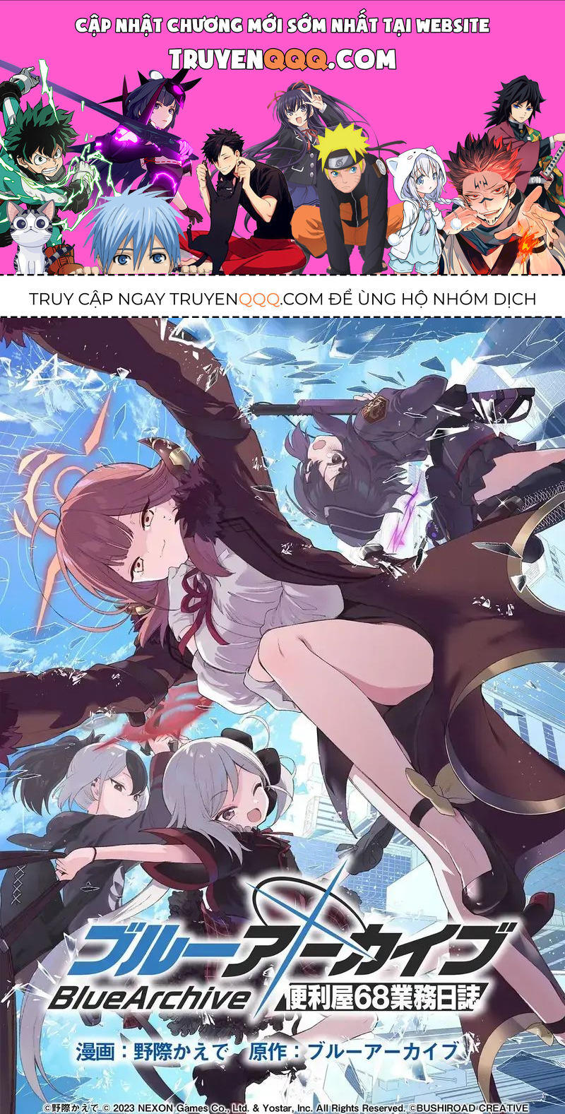 Blue Archive: Nhật Kí Nghiệp Vụ Của Handyman 68 Chapter 9 - Trang 2